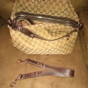 GUCCI VINTAGE OVERSIZED PURSE